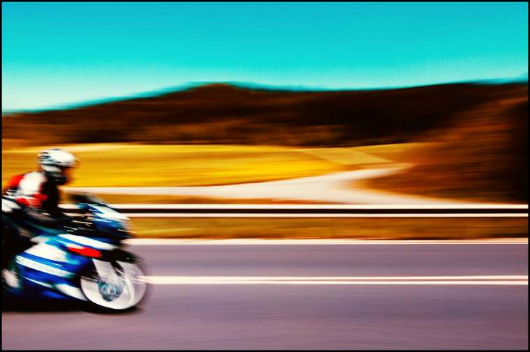 Motorradkorso am 1. Mai in der Oberpfalz