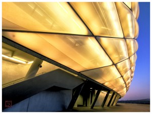 München - dunkel, farbig, menschenleer